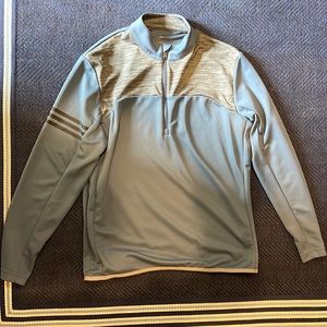 Blue and Gray Adidas Golf Jacket